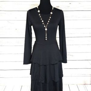 Lularoe Georgia dress size L black